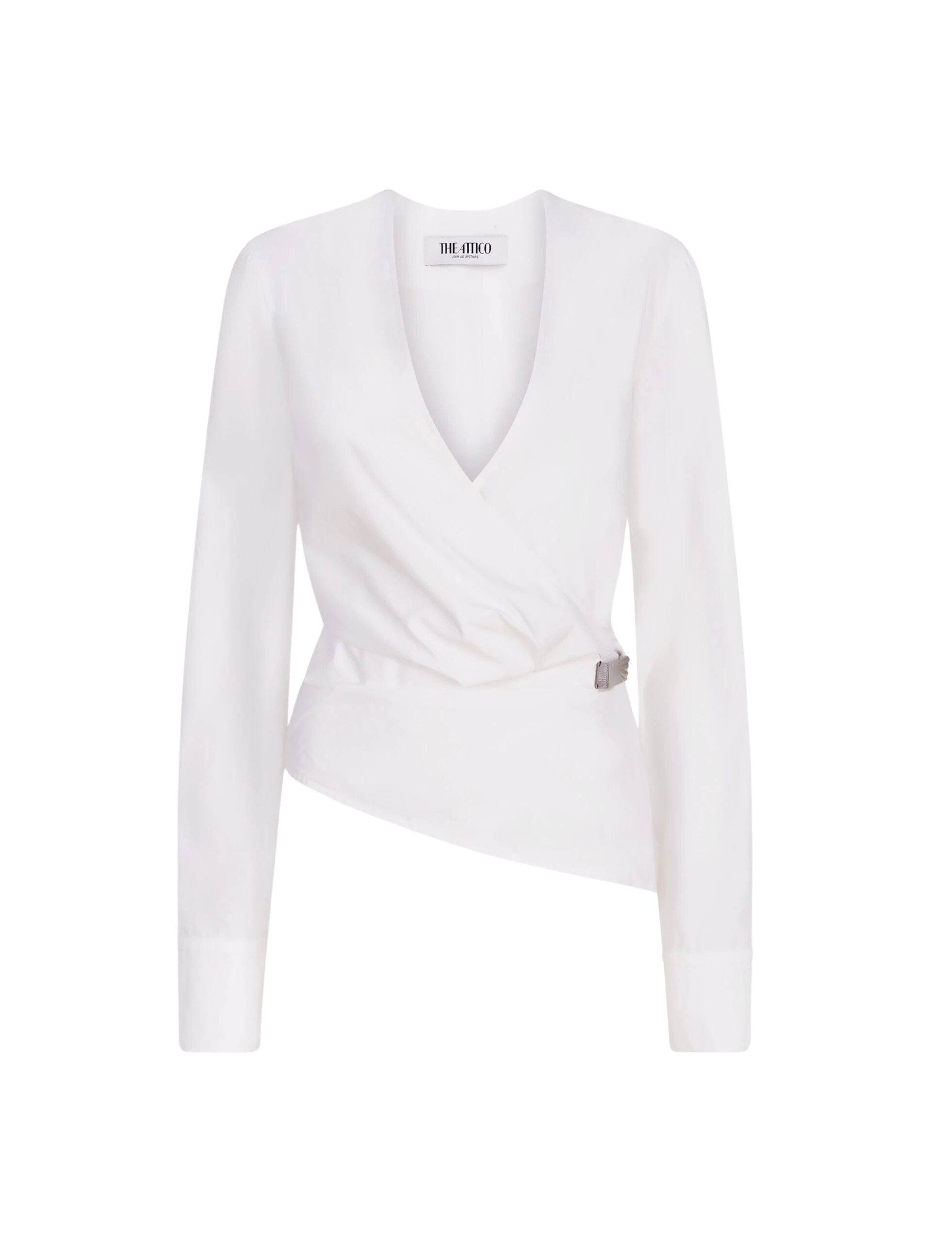 The Attico White blouse
