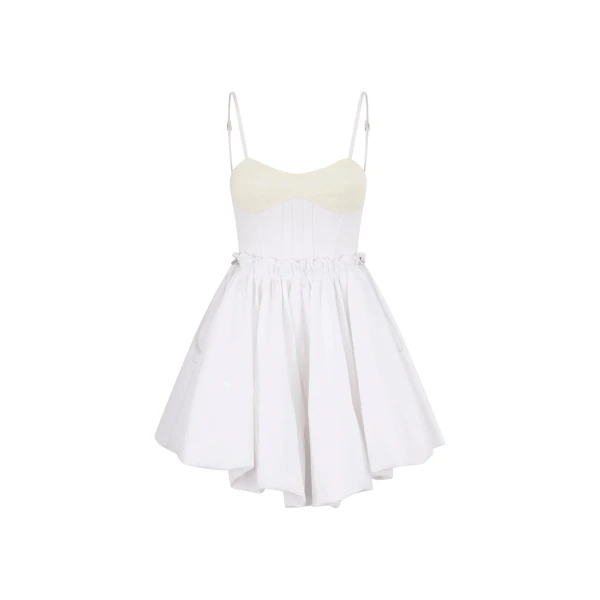 The Attico White mini dress