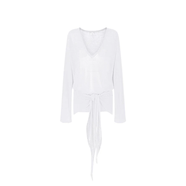 The Attico White mini dress