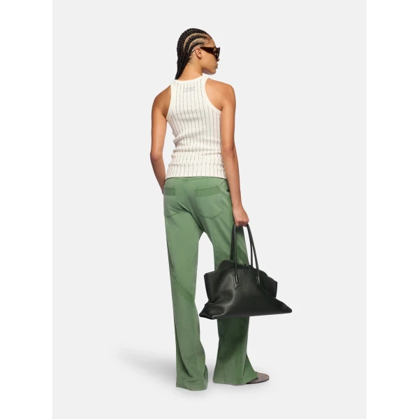 The Attico White tank top, view 3