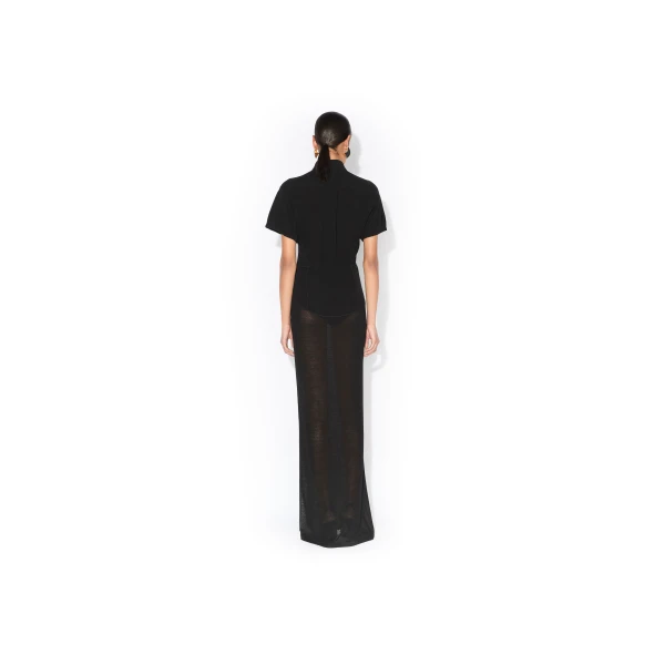 Alaïa Wool Blend Polo Dress - ALAÏA Dresses - Laser Cut Luxury - Shop at Luxury Shoes 