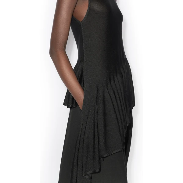 Alaia Wool Gabardine Round Pants, view 4