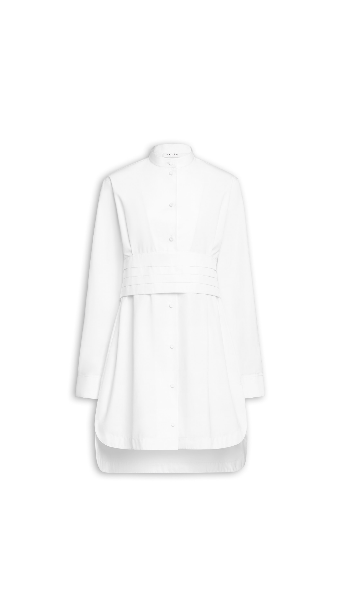 Alaïa Wrap Cotton Poplin Dress - ALAÏA Dresses - Laser Cut Luxury - Shop at Luxury Shoes Alaïa Wrap Cotton Poplin Dress - ALAÏA Dresses - Laser Cut Luxury - Shop at Luxury Shoes