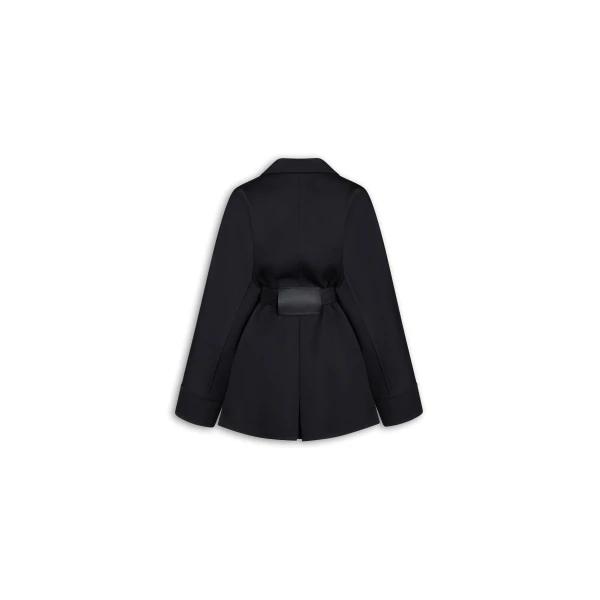 Alaïa Wrap Tailored Wool Jacket - ALAÏA Jackets - Laser Cut Luxury - Shop at Luxury Shoes 