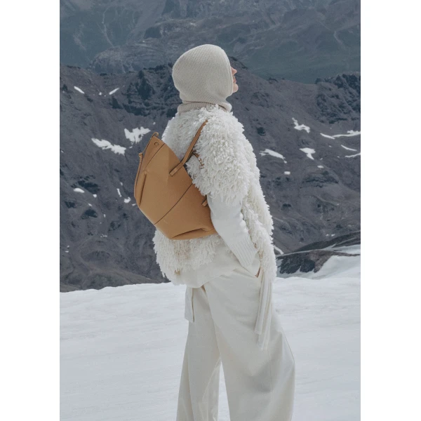 Polene Cyme Mini in Ocher Bag, view 2
