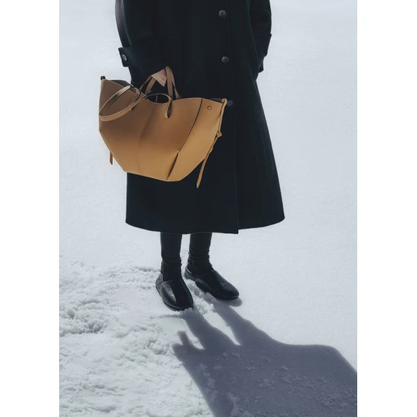 Polene Cyme in Ocher Bag, view 2