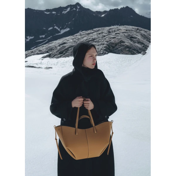 Polene Cyme in Ocher Bag, view 3