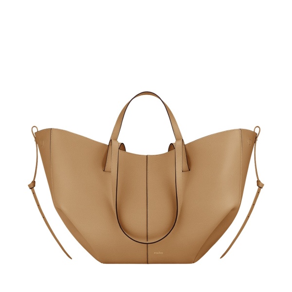 Polène Cyme in Ocher Cyme in Ocher - Totes & Top-Handle Bags - Parisian Luxury Leather Bag at Luxury Shoes 