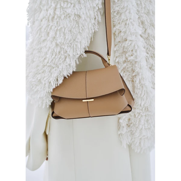 Polene Mokki Mini in Ocher Bag, view 3