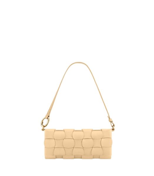 Polène Neiti in Wheat Neiti in Wheat - Shoulder & Crossbody Bags - Parisian Luxury Leather Bag at Luxury Shoes 