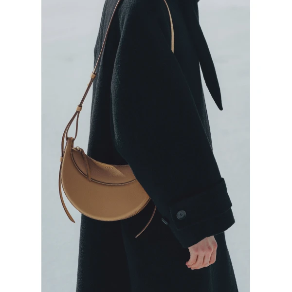 Polene Numéro Dix in Ocher Bag, view 3