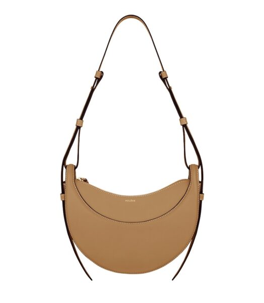 Polène Numéro Dix in Ocher Numéro Dix in Ocher - Shoulder & Crossbody Bags - Parisian Luxury Leather Bag at Luxury Shoes 