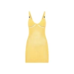 The Attico Yellow mini dress