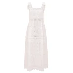Zimmermann Aster Lace Trim Slip Dress