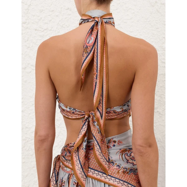 Zimmermann Aster Scarf Bodice, view 5