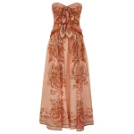 Zimmermann Aster Scarf Midi Dress