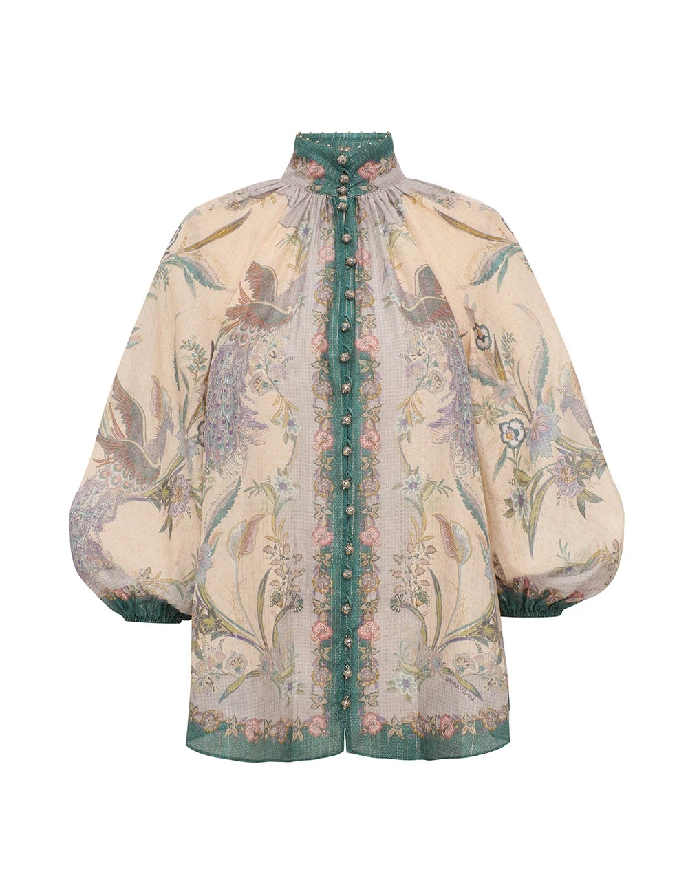 Zimmermann Indra BIllow Blouse | Ready to Wear Collection Luxury Shoes Zimmermann Indra BIllow Blouse