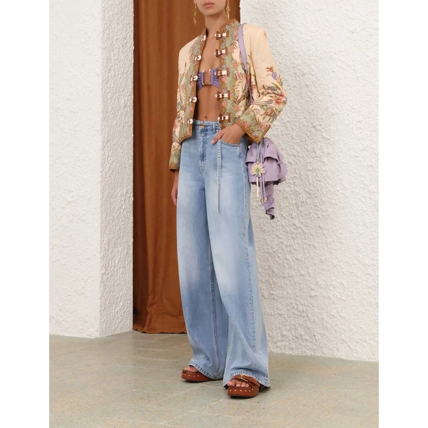 Zimmermann Indra Bomber Jacket, view 3
