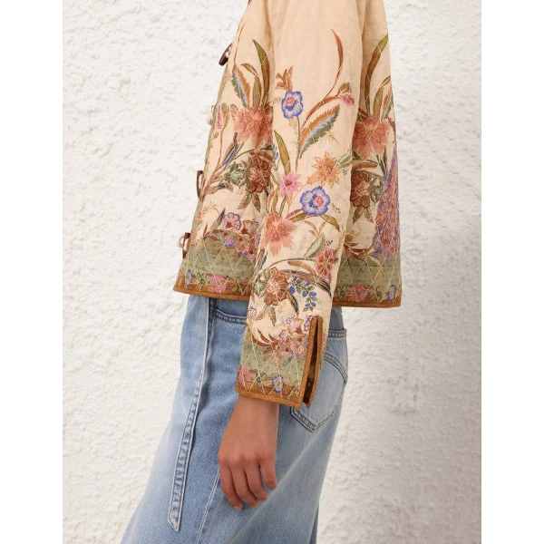 Zimmermann Indra Bomber Jacket, view 5