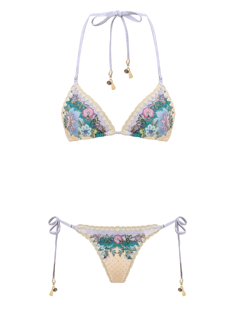 Zimmermann Indra Crochet Detail Bikini