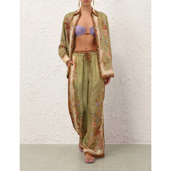 Zimmermann Indra Relaxed Pant, view 2