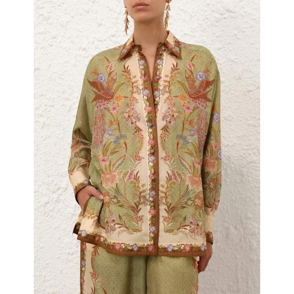 Zimmermann Indra Relaxed Shirt, view 2