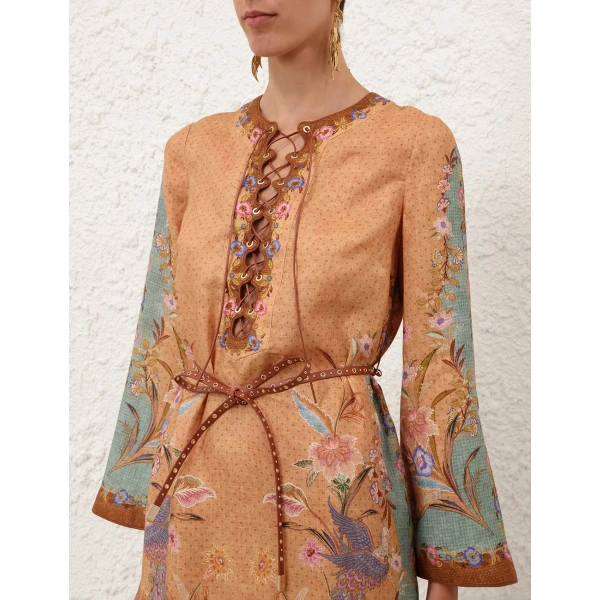 Zimmermann Indra Tunic Midi Dress, view 5