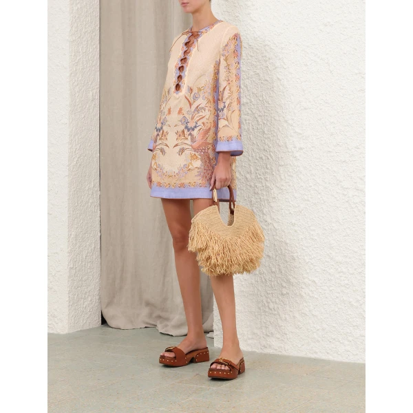 Zimmermann Indra Tunic Mini Dress, view 3