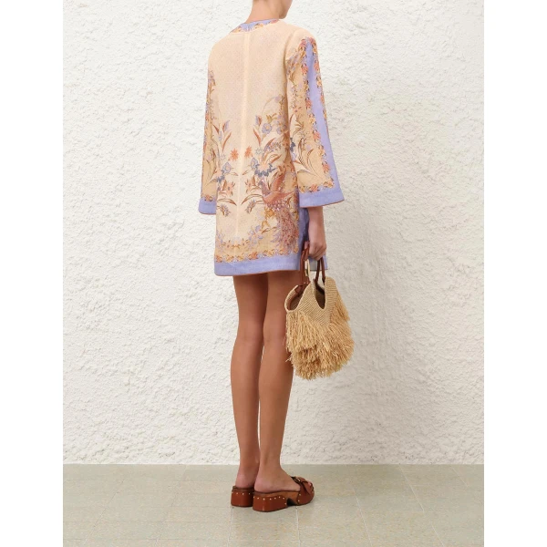 Zimmermann Indra Tunic Mini Dress, view 4
