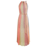 Zimmermann Mahon Splice Halter Midi Dress