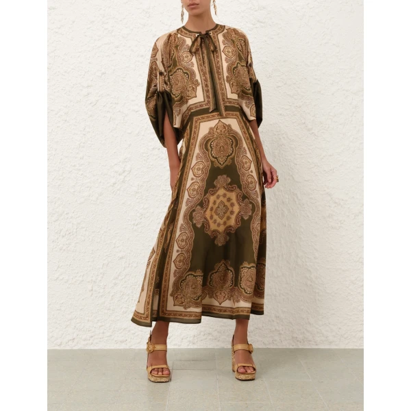 Zimmermann Mahon Tunic Midi Dress, view 2