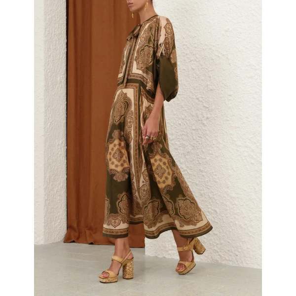 Zimmermann Mahon Tunic Midi Dress, view 3