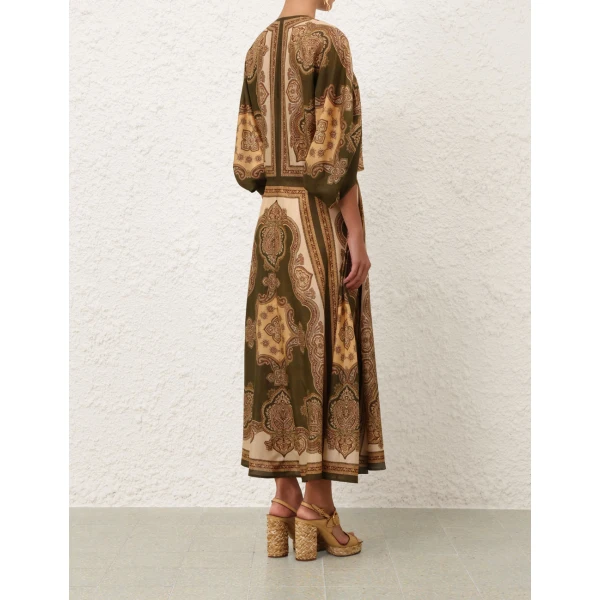 Zimmermann Mahon Tunic Midi Dress, view 4