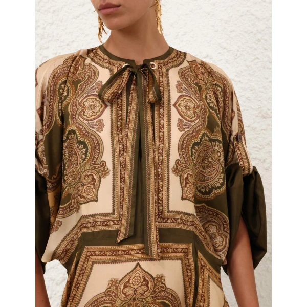 Zimmermann Mahon Tunic Midi Dress, view 5