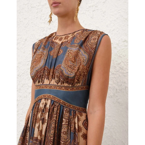 Zimmermann Mahon Waisted Maxi Dress, view 5