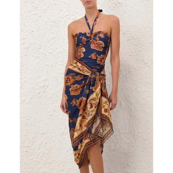 Zimmermann Printed Cotton Pareo, view 2