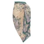 Zimmermann Printed Cotton Pareo | Ready to Wear Collection Luxury Shoes Zimmermann Printed Cotton Pareo