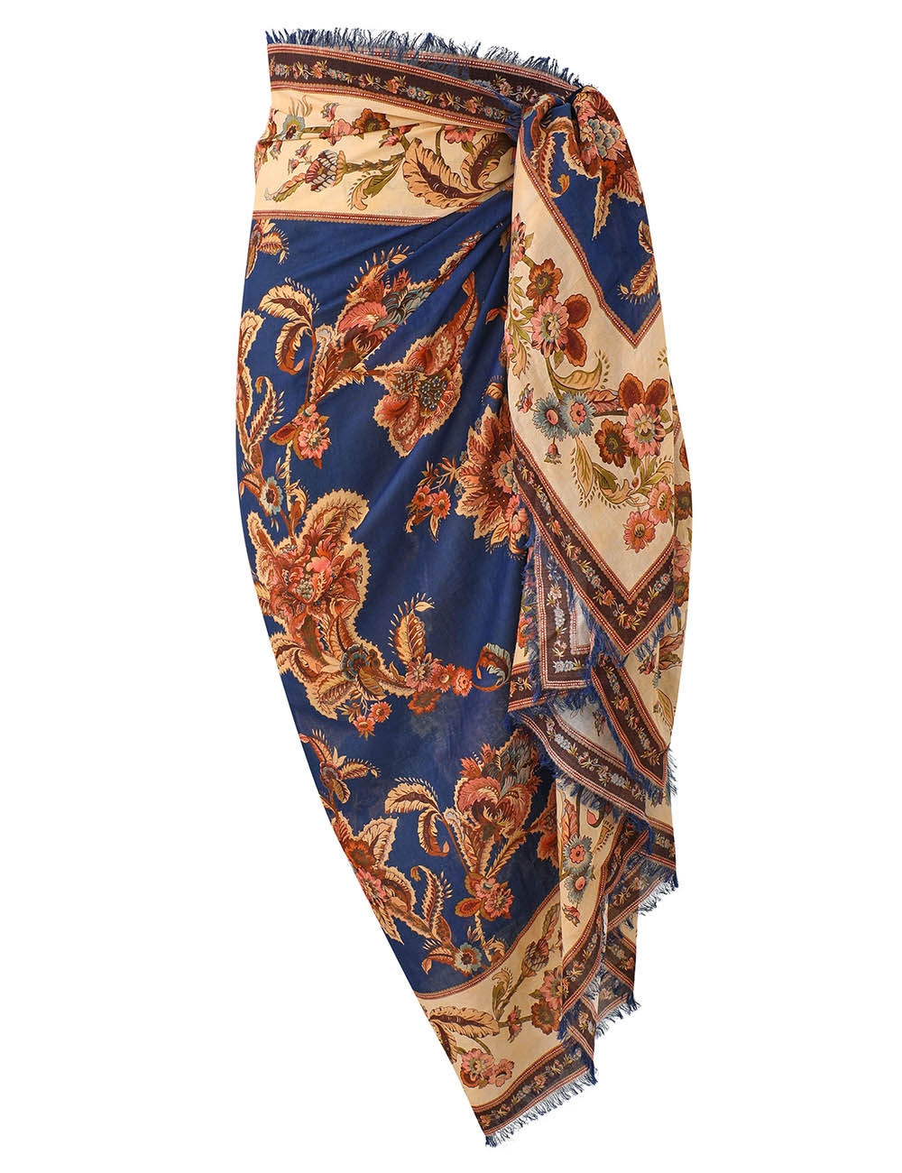 Zimmermann Printed Cotton Pareo