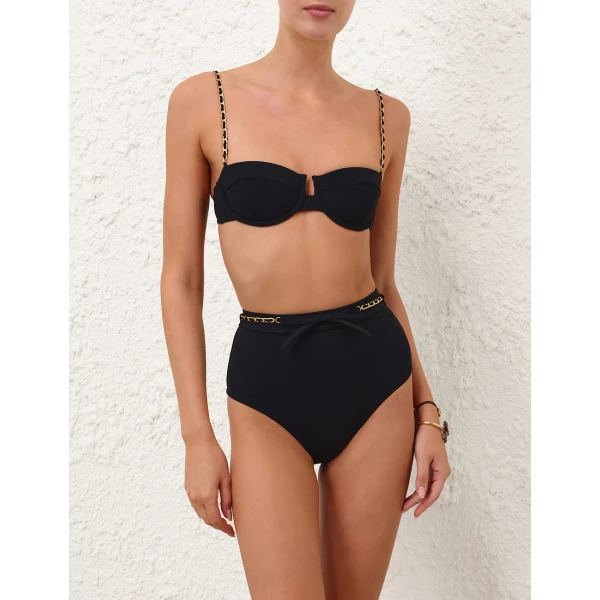 Zimmermann Roselight Chain Balconette Top, view 2