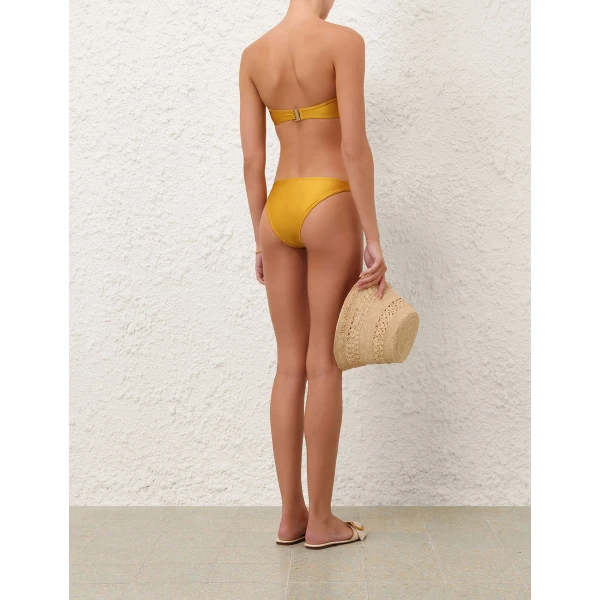 Zimmermann Roselight Chain Trim Bikini, view 4