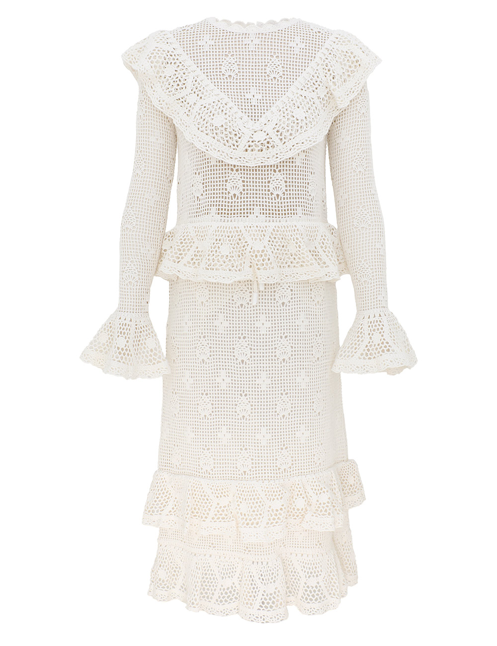 Elevate your elegance in this Zimmermann Dresses available now at Luxury Shoes 