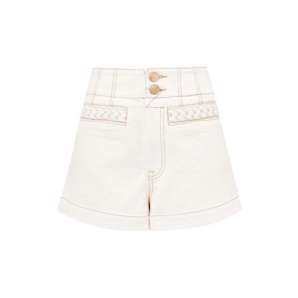 Elevate your elegance in this Zimmermann Shorts available now at Luxury Shoes 