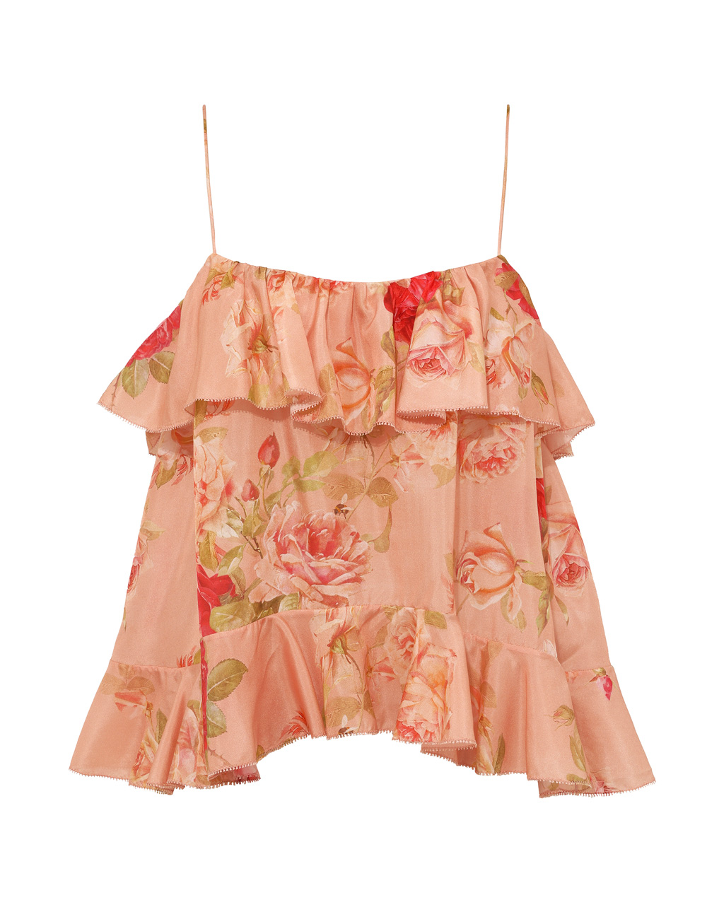 Zimmermann Roselight Frill Cami Top