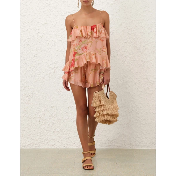 Zimmermann Roselight Frill Short, view 2