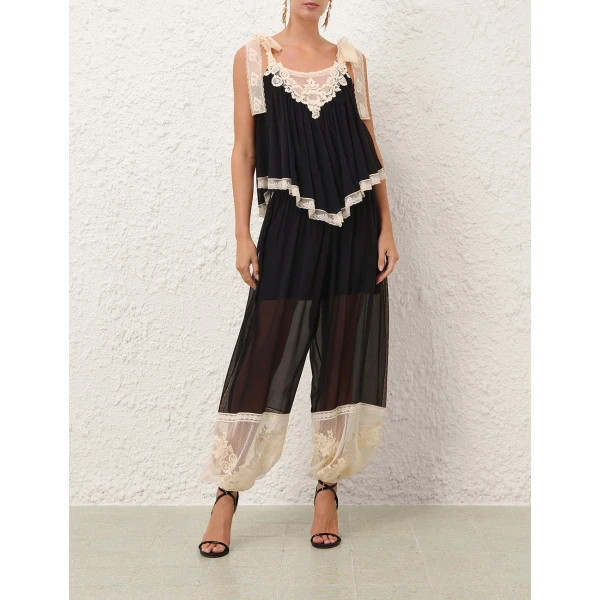 Zimmermann Roselight Harem Pant, view 2