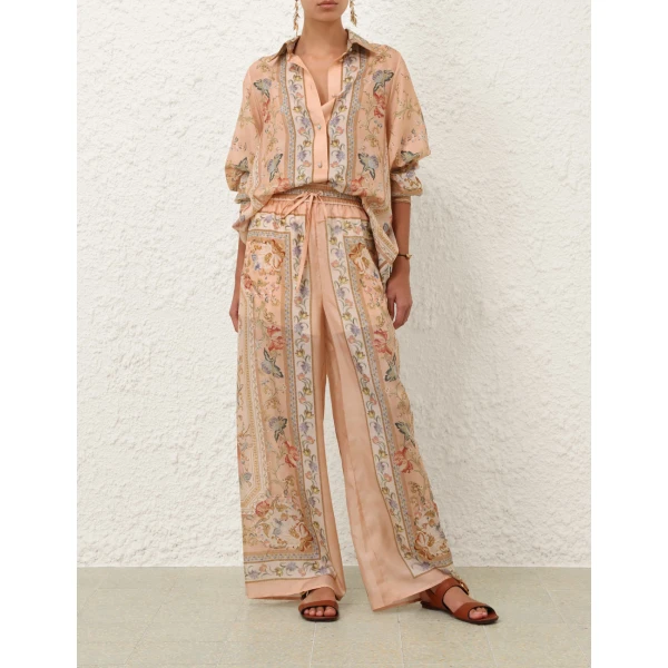 Zimmermann Roselight Relaxed Pant, view 2