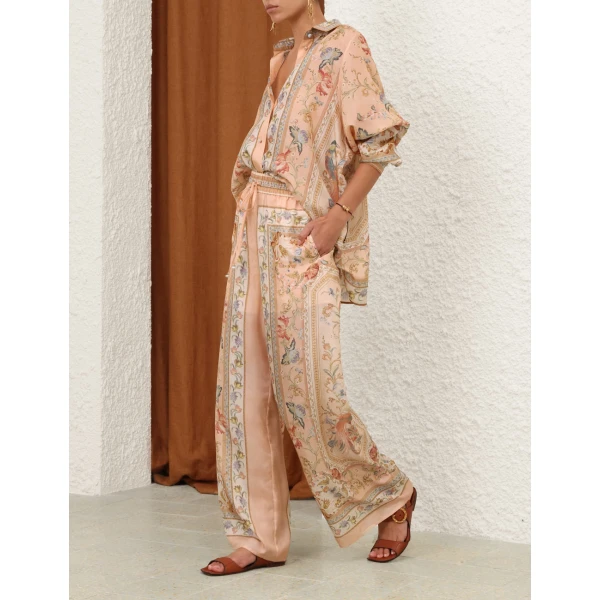 Zimmermann Roselight Relaxed Pant, view 3