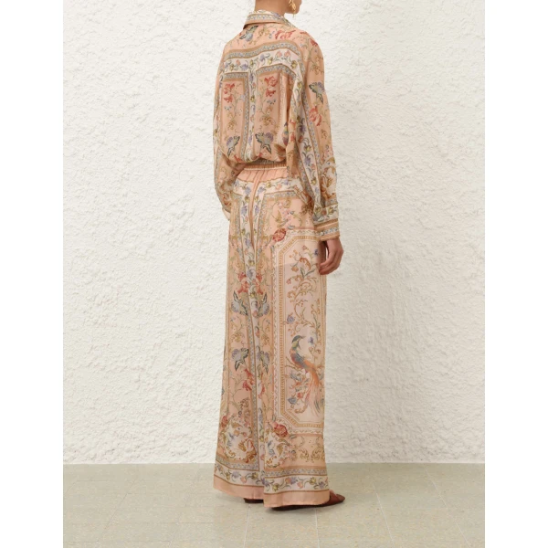 Zimmermann Roselight Relaxed Pant, view 4