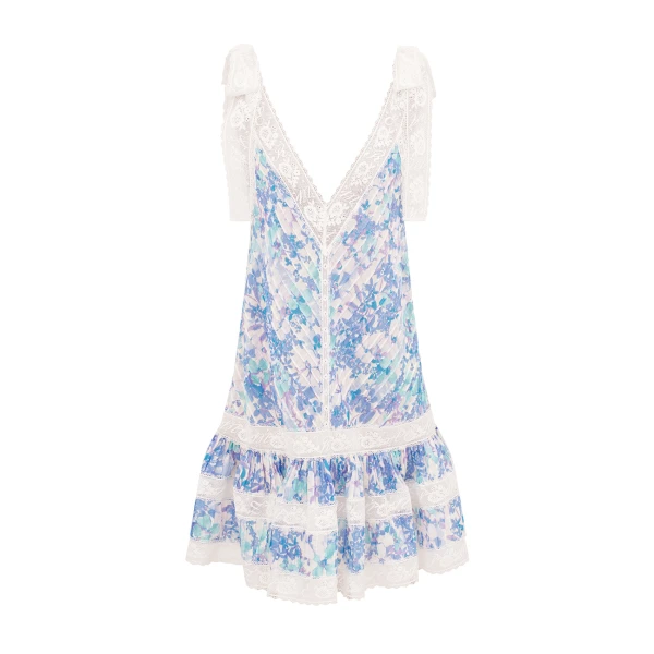 Zimmermann Solstice Lantern Mini Dress