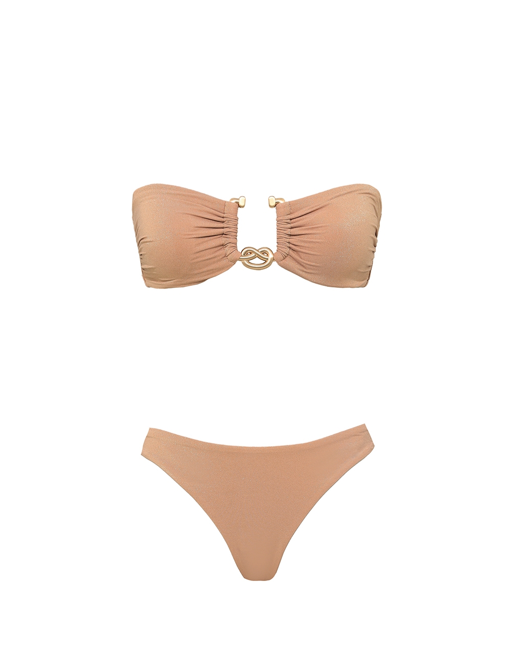 Zimmermann Solstice Metallic Trim Bikini